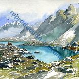 Lacs Robert et grande lance de Domène